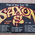 Saxon - Other Collectable - Saxon - Dogs Of War Tour '95 - poster