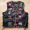 Running Wild - Battle Jacket - Red borders and leather - forever!!