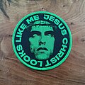 Type O Negative - Patch - Type O Negative - Jesus Christ Looks Like Me - green border patch