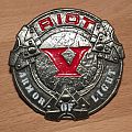 Riot V - Pin / Badge - Riot V - Armor Of Light - Pin
