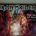 Iron Maiden - Other Collectable - Iron Maiden Book Of Souls Tour 2017 poster