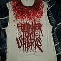 Feed Her To The Sharks - TShirt or Longsleeve - Feed Her To The Sharks blood spatter sleeveless shirt
