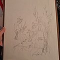 Cannibal Corpse - Other Collectable - Cannibal Corpse The Wretched Spawn cover sketch