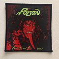 Poison - Patch - Open Up and Say...Ahh!  Poison vintage patch