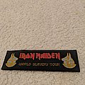 Iron Maiden - Patch - Iron Maiden -World Slavery Tour patch