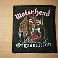 Motörhead - Patch - Motörhead - Orgasmatron patch