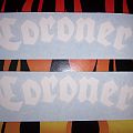 Coroner - Other Collectable - window decal
