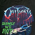 Obituary - TShirt or Longsleeve - OBITUARY-Slowly we rot,original T-shirt,Blue Grape Merchandising 1990