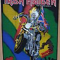 Iron Maiden - Patch - IRON MAIDEN-Maiden England,original BP,1989