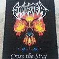 Sinister - Patch - SINISTER-Cross the Styx,original printed patch,1992