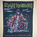 Iron Maiden - Patch - IRON MAIDEN-Stranger in a strange Land,official Back Patch,1986