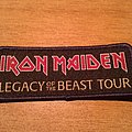 Iron Maiden - Patch - Iron Maiden Legacy Of The Beast Tour Patch