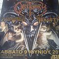 Exodus - Other Collectable - Exodus Obituary 2012 Event Poster