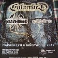 Entombed - Other Collectable - Entombed 2012 Event Poster