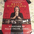 Bruce Dickinson - Other Collectable - An Evening With Bruce Dickinson Poster