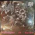 Sadus - Tape / Vinyl / CD / Recording etc - Sadus – Swallowed In Black  (Red Transparent LP)