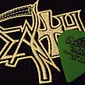Death - Patch - Death logo with  Plectron  R.I.P.Charles