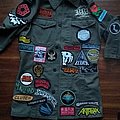 Alabama Thunderpussy - Battle Jacket - Sewn on a Brant Bjork and the Bros jacket UPDATE III