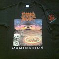 Morbid Angel - Tape / Vinyl / CD / Recording etc - Morbid Angel - Domination vinyl art t-shirt (European version)