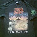 Morbid Angel - Tape / Vinyl / CD / Recording etc - Morbid Angel - Domination vinyl art t-shirt (American version)