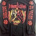 Baphomet&#039;s Blood - TShirt or Longsleeve - Baphomet's Blood In Satan We Trust lonsleeve