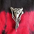 Samhain - Pin / Badge - Samhain Danzig scarecrow pewter pin