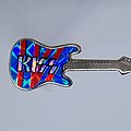 Kiss - Pin / Badge - Guitar prism pin