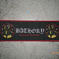 Bathory - Patch - Bathory strip woven patch -bootleg- ltd 100 (SOLD OUT)