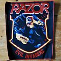 Razor - Patch - RAZOR Evil Invaders Back Patch