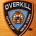 Overkill - Patch - OVERKILL City Of New York Tour 2013 Patch