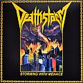 Deathstorm - Tape / Vinyl / CD / Recording etc - DEATHSTORM Storming With Menace Original Yellow Vinyl