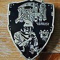 Death - Pin / Badge - DEATH Leprosy Metal Badge