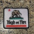 HIGH ON FIRE - Patch - High On Fire patch 2025