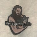 Fenriz - Patch - Fenriz - Don't Vote For Me patch