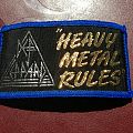 Def Leppard - Patch - DEF LEPPARD "Heavy Metal Rules" patch