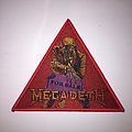 Megadeth - Patch - Megadeth peace sells woven patch