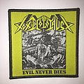 Toxic Holocaust - Patch - Toxic holocaust “evil never dies” woven patch