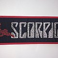 Scorpions - Patch - Vintage Red Border Scorpions Strip