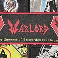 Warlord - Patch - Warlord - And The Cannons Of Destruction Have Begun... Woven Strip Patch