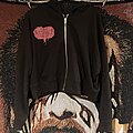 Katatonia - Hooded Top / Sweater - Katatonia heart patch on cropped hoodie