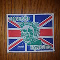 The Exploited - Patch - The Exploited - England patch white border #1