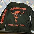 Annihilator - TShirt or Longsleeve - Annihilator Fury In Europe, Waking The Fury Long Sleeve 2002 Tour Shirt XL