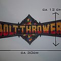 Bolt Thrower - Patch - Bolt Thrower embroidered backpatch