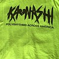 Kaonashi - TShirt or Longsleeve - Green 2018 Tour Shirt