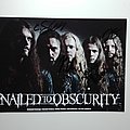 Nailed To Obscurity - Other Collectable - Nailed To Obscurity Signed Postcard