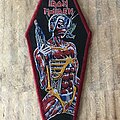 Iron Maiden - Patch - Iron Maiden - Somewhere In Time coffin