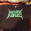 Nuclear Assault - TShirt or Longsleeve - ss Nuclear Assault green Letter Logo no back print