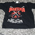 Pantera - TShirt or Longsleeve - "Daddys Little Thrasher" Pantera Shirt my (now 14 year old) sons tshirt   4t
