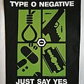 Type O Negative - Patch - Type O Negative - Just Say Yes, Backpatch