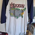 Saxon - TShirt or Longsleeve - Saxon Denim and leather usa tour 1982